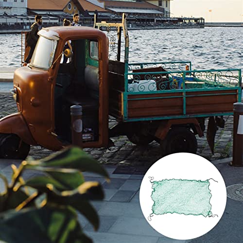 VXNCM 1 PC Net Durable Premium Premium Profesional CURSION Accesorio Accesorio CUCHO DE Mesh Cubierta Universal Cargo Net para EL Trailer DE Carga (Color Name : Green, Size : 1.5 x 1.5m)