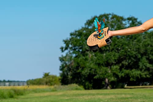 Waboba Set de Pádel VOLI para Jugar en el Jardín o la Playa, Deporte de Interiores y Exteriores, Juego para Toda la Familia, Adultos y Niños de Todas las Edades - Set para 2 Jugadores