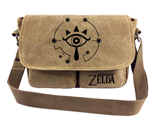 WANHONGYUE The Legend of Zelda Juego Pequeños Bolsos de Mensajero Bolso de Hombro de Lona Bolso Bandolera Bolso Casual Mini Tamaño 2