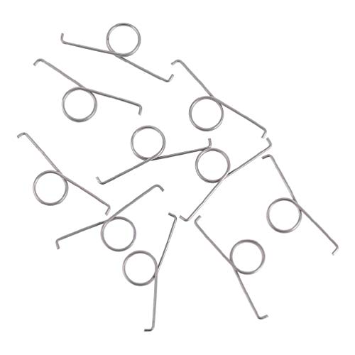 WANMEI 10 unids/set PS5 L2 R2 botón de gatillo resorte metal reemplazo R2 L2 gatillo botones componente para PS5 controlador partes