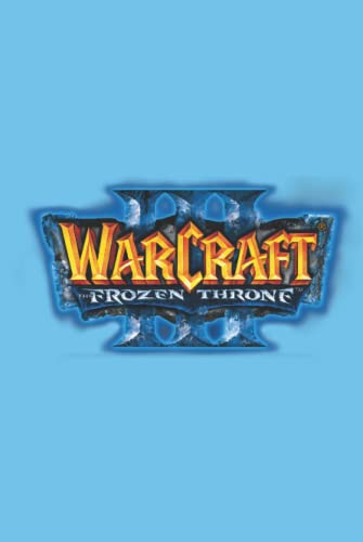 Warcraft III The Frozen Throne Notebook Logo Blank Book