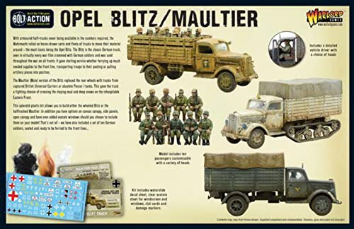 Warlord Games, Opel Blitz/Maultier, Bolt Action Wargaming Miniatures