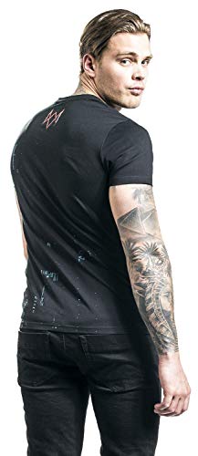 Watch Dogs Legion - Dedsec Hombre Camiseta Negro L, 100% algodón, Regular