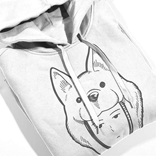 Watchdog Man Head One Punch Man Men's Hooded Sweatshirt