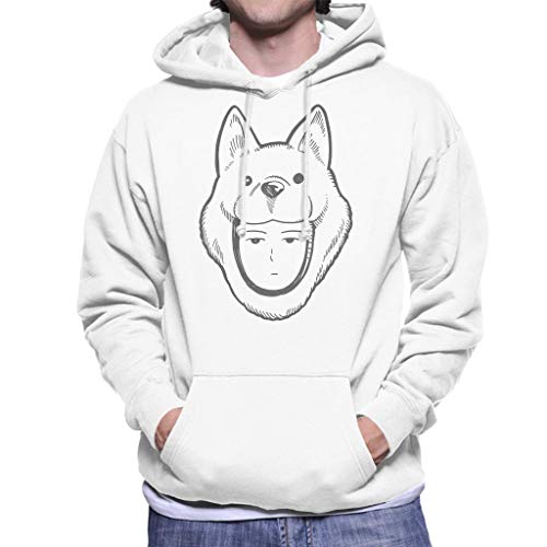 Watchdog Man Head One Punch Man Men's Hooded Sweatshirt