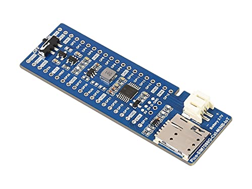 Waveshare SIM7080G NB-IoT/Cat-M(EMTC) / GNSS Module for Raspberry Pi Pico NB-IoT, Cat-M(EMTC), and GNSS Positioning with Global Band Support