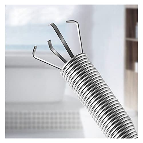 WAYYQX 3 Pc 60 Cm Snake Cleaner Sticks Clog Limpieza Herramientas Tubería Primavera Herramientas Dragado Limpieza Alcantarillado, Removedor Clavos Drenaje