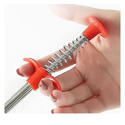 WAYYQX 3 Pc 60 Cm Snake Cleaner Sticks Clog Limpieza Herramientas Tubería Primavera Herramientas Dragado Limpieza Alcantarillado, Removedor Clavos Drenaje