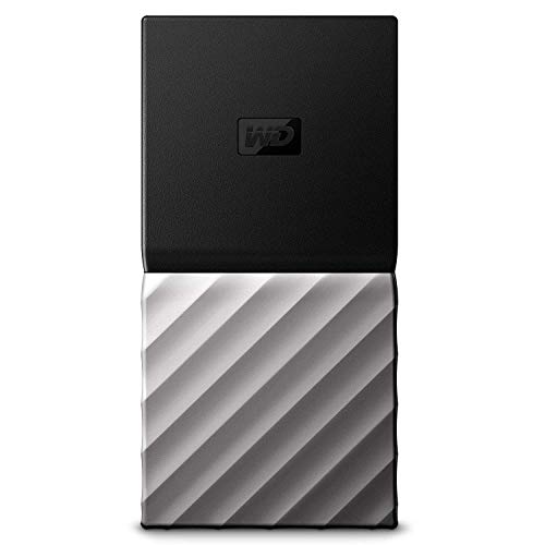WD My Passport SSD, Almacenamiento portátil de 256GB, Color Negro compatible con PC, Xbox One y PS4