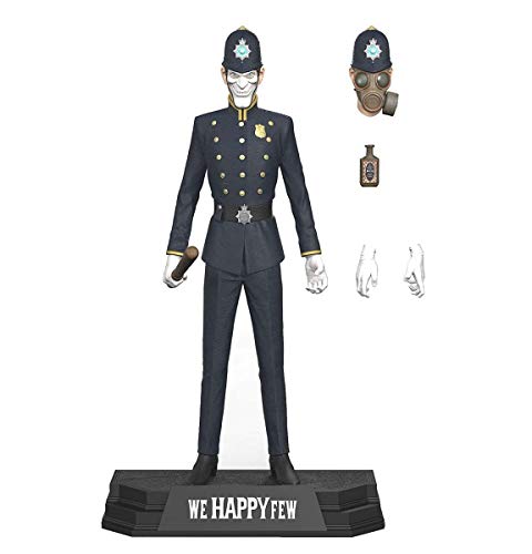 We Happy Few 13016 Figura de acción de policía británico, Multicolor