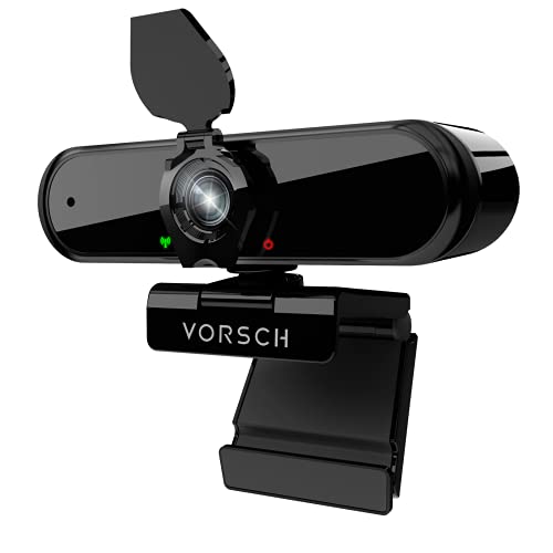 Webcam PC 1080P Full HD Camara Web Ordenador con Microfono Estéreo Portátil con Cubierta de Privacidad Reducción de Ruido,Disparo Gran Angular de 110 °,Videollamadas, cursos en línea, conferencias