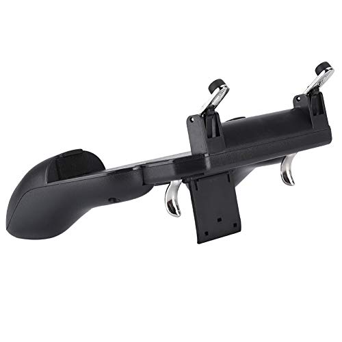 Weikeya Móvil Gamepad Control de Control Consola, Ergonómico Retro Juego Consola 12 * 15 * 3.8cm con Ordenador Personal y Metal por Pubg (Negro)