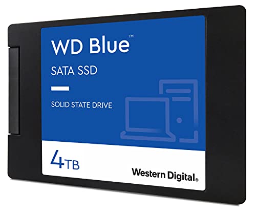 Western Digital Blue - SSD Interna 3D NAND SATA de 2.5 Pulgadas y 4 TB