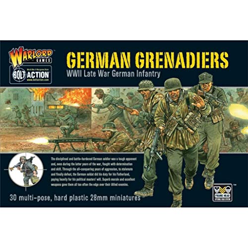 WGB-WM-09A - Juego de 30 miniaturas de 28 mm para Hombre de la Segunda Guerra Mundial