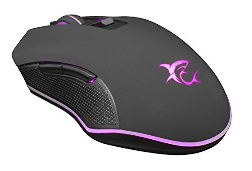 White Shark 539375 Ratón Gaming USB 3200DPI 6 Teclas Negro Cyrus GM-3001 Negro