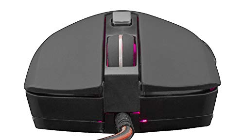 White Shark 539375 Ratón Gaming USB 3200DPI 6 Teclas Negro Cyrus GM-3001 Negro