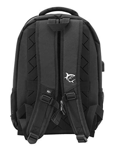 White Shark Zaino Gaming per Laptop Fino a 15,6'' Fortress Nero