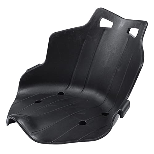 White skin Cojín de asiento de kart de la deriva equilibrada en forma for karting hoverboard (Color Name : Black)