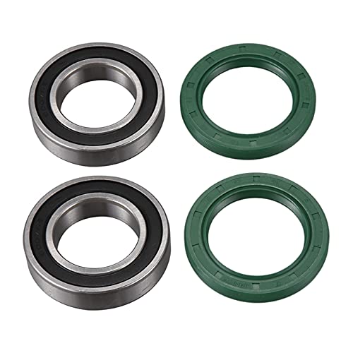 White skin Rodamientos de ruedas + sellos Portador de eje Ajuste for Yamaha Banshee Raptor 660 Blaster (Color : Army Green)