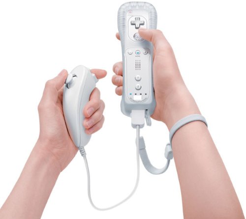 Wiimote construido en el Motion Plus Remote + Nunchuck Dentro Controller para Wii