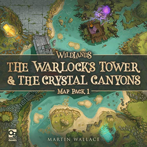 Wildlands Map Pack 1 The Warlock’s Tower & The Crystal Canyons Juego de mesa