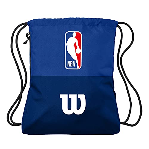 Wilson Bolsa de baloncesto NBA DRV BASKETBALL BAG, Nailon, Azul