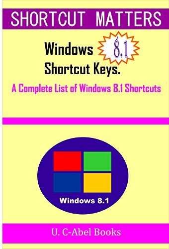 Windows 8.1 Shortcut Keys: A Complete List of Windows 8.1 Shortcuts (Shortcut Matters) (English Edition)