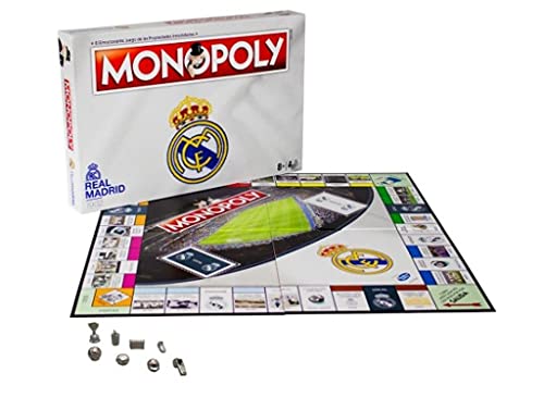 Winning Moves Juego de mesa Monopoly del Real Madrid , color/modelo surtido