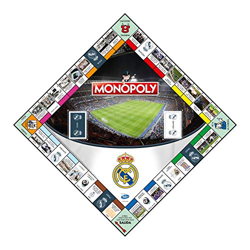 Winning Moves Monopoly Real Madrid Cf (63324), multicolor (ELEVEN FORCE