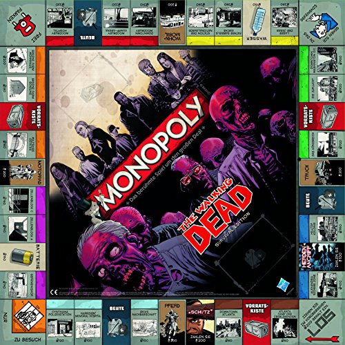 Winning Moves Monopoly - The Walking Dead Survival-Edition auf Deutsch [Importación Alemana]