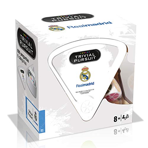 Winning Moves National Soccer Club Trivial Bite Real Madrid Cf (10308), multicolor (Eleven Force