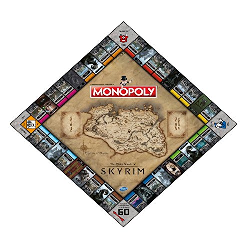 Winning Moves Skyrim Monopolio Juego de Tablero