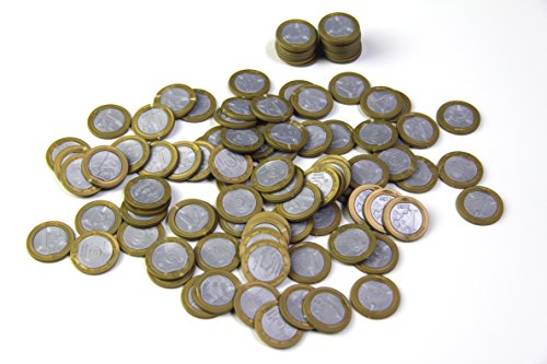 WISSNER® aktiv lernen - Monedas de 1 EURO (100 piezas)