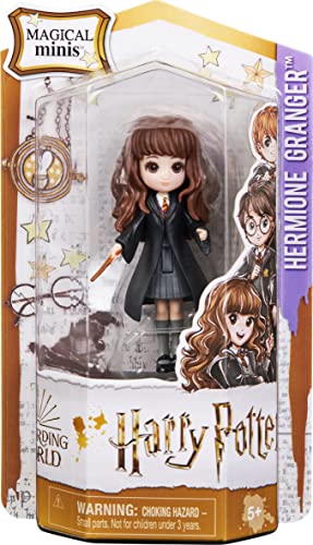 Wizarding World Collectible 3-Inch, Kids Toys for Girls Boys Ages 5 and up, Figura Coleccionable Magical Minis de Hermione Granger de 7,6 cm, Juguetes niñas a Partir de 5 años (Spin Master 6062062)