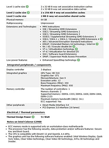 WMUIN UPC procesador G3900 2.8g HZ 2M Cache 51W Dual-Core UPC Procesador SR2HV LGA 1151 Bandeja probó el 100% Trabajando. Hardware de la computadora