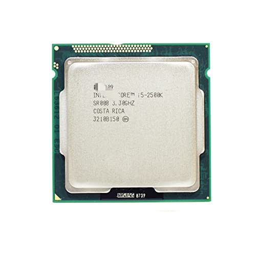 WMUIN UPC procesador I5 2500k Procesador Quad-Core 3.3GHz LGA 1155 TDP 95W 6MB Caché con HD Gráficos de Escritorio UPC Hardware de la computadora