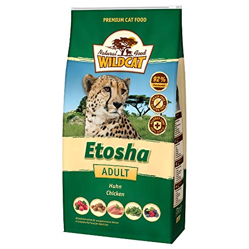 Wolfsblut Wildcat Etosha, Alimento Deshidratado para Gato, Sabor Pollo y Pavo- 3 kg