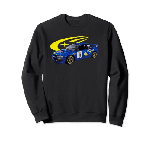 WORLD JDM Coche de Rally Azul Colin McRae Sudadera