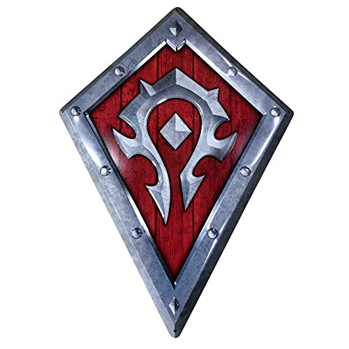 World of Warcraft - Cartel de chapa – Horde – Logo – 28 x 38 cm