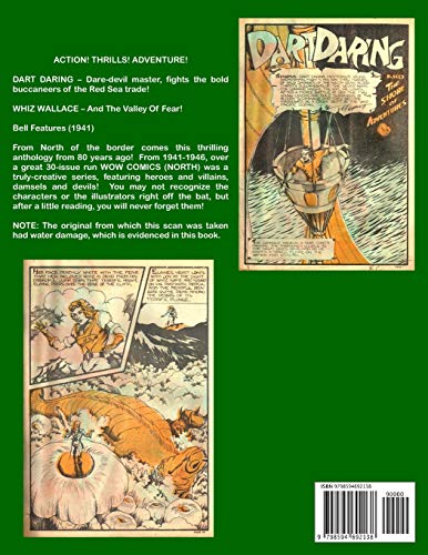 Wow Comics (North) #3: Gwandanaland Comics --- Golden Age Classic Adventures Starring Dart Daring (Swashbuckler) and Whiz Wallace (Space-Hero)!