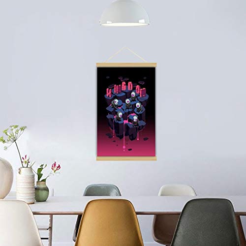 WPQL Póster indie Kingdom New Lands Poster Wall Art Featured Poster arte de la pared Decoración del hogar Lienzo Cuadros colgantes 50 x 75 cm