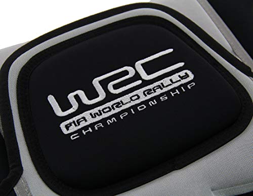 WRC 007333 - Funda para Asiento Tipo Deportivo, Color Negro y Plateado