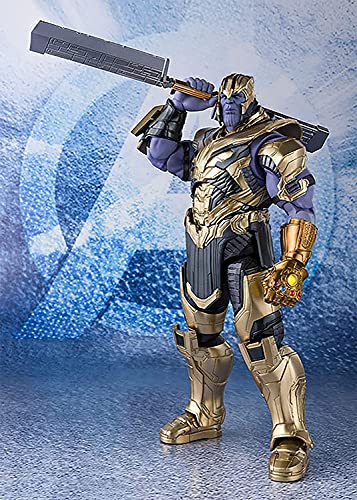 WSJYP Figura de Thanos, La Armadura de Segunda Generación de Los Accesorios de Muñeca Modelo Thanos