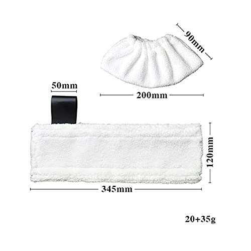 Wtaikui Stor Ajuste para Karcher EasyFix Steam Steam Paño Limpieza de tela de limpieza Ajuste para Karcher EasyFix SC2 SC3 SC4 SC5 Steam Cleaner Piezas de repuesto ( Color : 3pcs Cleaning cloth )