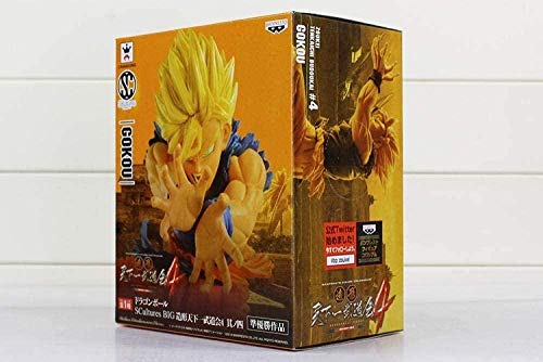 WUluMEI Neue Banpresto-Kulturen SC Big Dragon Ball Z Tenkaichi Budokai 4 Son Goku Actionfigur Modellkollektion Spielzeug