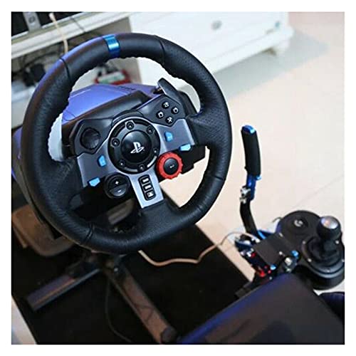 WUYIN PCMOS 2019 Nuevo 14bit USB Freno de Mano SIMULACIÓN Adecuado G25 / 27/29 T500 PC Juegos de Carrera FANATECOSW Suciedad Rally Sistema de Freno de Mano Azul Negro Azul Palancas de Freno de Mano