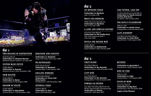 WWE: Undertaker's Deadliest Matches [DVD] [Reino Unido]