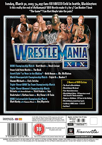 WWE: WrestleMania 19 [DVD]