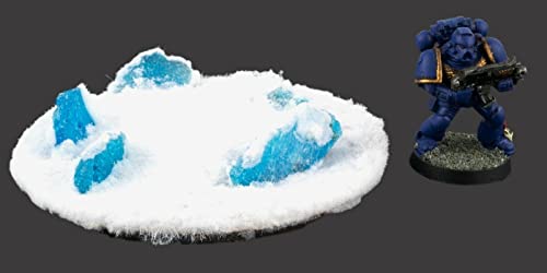 WWScenics Rocas de Cristal Azul 60g – Miniaturas, Tereno