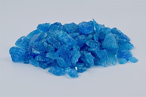 WWScenics Rocas de Cristal Azul 60g – Miniaturas, Tereno